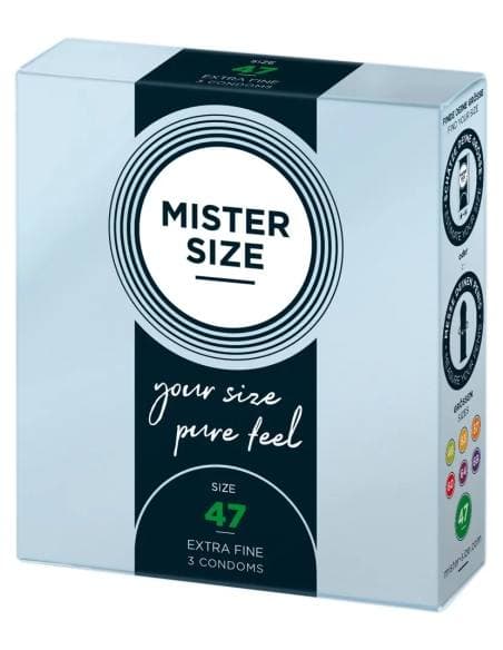 mister size tenky kondom 47mm 3ks
